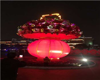 西安蓮湖區(qū)2019年元旦、春節(jié)亮化工程案例